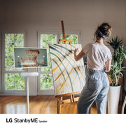 LG StanbyME XT7 Bluetooth Speaker, Powerful Sound, 16-Hour Battery, XT7S - Open Box