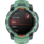 Garmin Instinct 3-45 mm GPS Smartwatch AMOLED Neo Tropic + Charging Dock Bundle