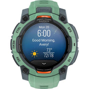 Garmin Instinct 3-45 mm GPS Smartwatch AMOLED Neo Tropic + Charging Dock Bundle
