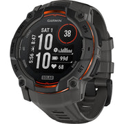 Garmin Instinct 3 - 50 mm GPS Smartwatch SOLAR Black with 2 Year Warranty Bundle