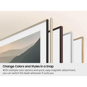 Samsung 85" The Frame Customizable Bezel, Modern White - VG-SCFF85WTBZA (2025)