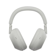 Sony Best Wireless Noise Canceling Headphones Platinum Silver with Wood Stand