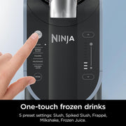 Ninja SLUSHi 88 oz. Frozen Drink & Slushie Machine with 1 Year Warranty & Bottle