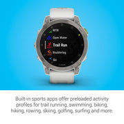 Garmin epix Gen 2 Premium Active Smartwatch 47 mm White with 2 Year Warranty