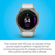Garmin epix Gen 2 Premium Active Smartwatch 47 mm White with 2 Year Warranty