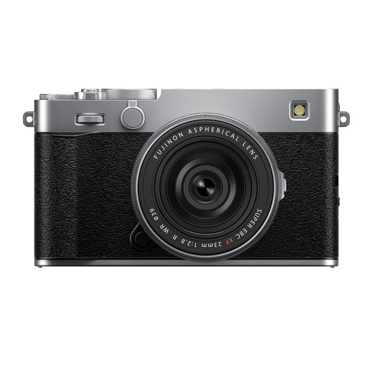 Fujifilm X-E5 Body, Silver with XF23mmF2.8 R WR Lens Kit