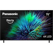 Panasonic 75 inch LED 4K Ultra HD Smart Fire TV with Extended Protection Bundle