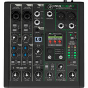 Mackie ProFX6v3+ 6-Channel Analog Mixer with Enhanced FX, USB, Bluetooth
