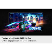 Samsung 27" Odyssey OLED G6 G60SF QHD 500Hz Gaming Monitor