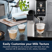 Delonghi Dinamica Plus Fully Automatic Espresso Machine Renewed +2 Year Warranty