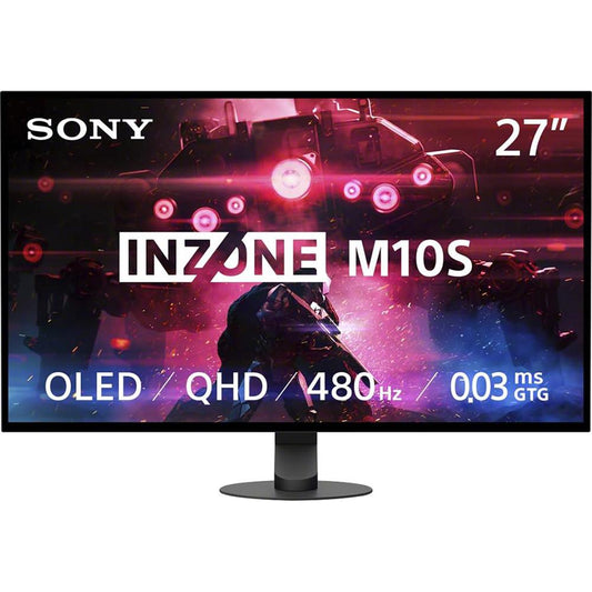 Sony 27" INZONE M10S OLED QHD 1440p HDR 480Hz Gaming Monitor (SDM27Q10SB) - Open Box