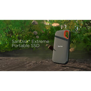 Sandisk 8 TB Extreme Portable SSD External Solid State Drive Black - SDSSDE61-8T00-G25