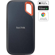 Sandisk 4 TB Extreme Portable SSD External Solid State Drive Black- SDSSDE61-4T00-G25