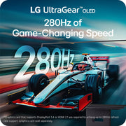 LG 27 Inch UltraGear OLED QHD 280Hz 0.03ms G-Sync Gaming Monitor - 27GX700A-B