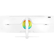 Deco Gear 49" White Curved 5K DQHD Ultrawide Gaming Monitor - 120Hz 100% sRGB USB-C