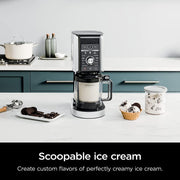 Ninja CREAMi Deluxe 11-in-1 XL Ice Cream Maker, Silver (NC501) - Refurbished