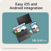 LG gram Pro 16 Inch; Copilot+ PC; Thin and Lightweight Laptop; Metal | Open Box