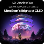 LG 39 Inch UltraGear OLED WQHD 240Hz 0.03ms 800R Curved Gaming Monitor - Open Box