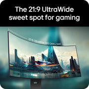 LG 39 Inch UltraGear OLED WQHD 240Hz 0.03ms 800R Curved Gaming Monitor - Open Box