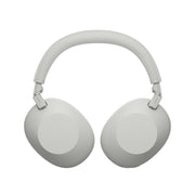 Sony Wireless Noise Canceling Headphones, Silver w/ Deco Gear Earpads & Master Guide