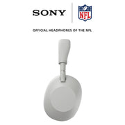 Sony Wireless Noise Canceling Headphones, Silver w/ Deco Gear Earpads & Master Guide
