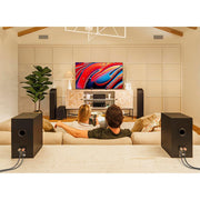 Sony SS-CS5M2 Hi-res Bookshelf Speakers (Pair) w/ Center Channel Speaker Bundle
