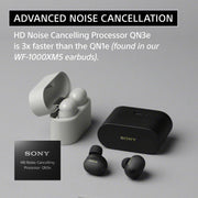 Sony WF-1000XM6 The Best Truly Wireless Noise Cancelling Earbuds - Black