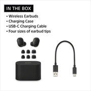 Sony WF-1000XM6 The Best Truly Wireless Noise Cancelling Earbuds - Black