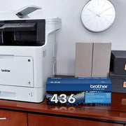 Brother TN436C Super High-yield Toner Cartridge Cyan 4 Pack