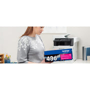Brother TN436M Super High-yield Toner Cartridge Magenta 4 Pack