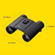 Nikon TRAILBLAZER II 10x25 Compact Binoculars, Black (16853)