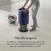 Dyson Purifier Big+Quiet Formaldehyde BP03 (Nickel/Prussian Blue) - Refurbished