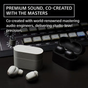 Sony The Best Truly Wireless Noise Cancelling Earbud Silver+1 Yr Warranty Bundle