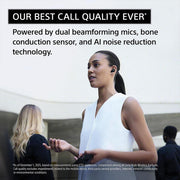 Sony The Best Truly Wireless Noise Cancelling Earbud Silver+1 Yr Warranty Bundle