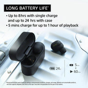 Sony The Best Truly Wireless Noise Cancelling Earbuds + 12 Month Plan + Braided Cable