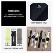 Garmin Venu 4, 45 mm Health & Fitness GPS Smartwatch, Silver + Accessories Bundle