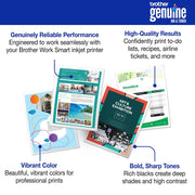 Brother Genuine 3-Pack High Yield Color Ink Cartridges C/M/Y + Printer Softwares