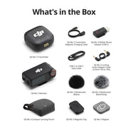 DJI Mic 3 (1 TX + 1 RX) Advanced Mini Wireless Microphone + 1 YR Warranty Bundle