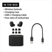 Sony WF-1000XM6 The Best Truly Wireless Noise Cancelling Earbuds + Earbud Tips Bundle