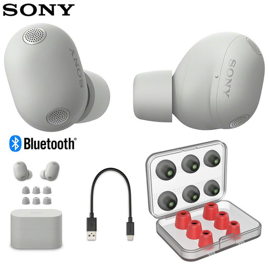 Sony WF-1000XM6 The Best Truly Wireless Noise Cancelling Earbuds + Earbud Tips Bundle