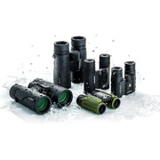 OM SYSTEM Olympus 10x42 PRO Compact Waterproof Roof Prism Binoculars; Black (V501021BU000)