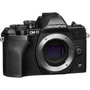 OM SYSTEM Olympus OM-D E-M10 Mark IV 20MP Digital Camera Body, Black (V207130BU000)