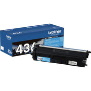 Brother Super High-yield Toner Cartridge, Cyan + Printer Essentials Bundle