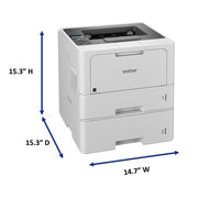 Brother HL-L5210DWT Business Monochrome Laser Printer w/ Print Like A Pro Bundle