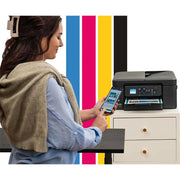 Brother Work Smart 1360 Wireless Color All-in-One Printer w/ Print Like A Pro Bundle