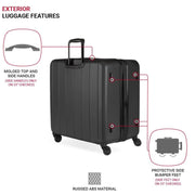 SwissGear Wanderlust Pro Plus Lightweight Hardside Expandable Luggage Set