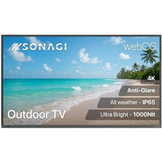 Sonagi Helios 55" UHD 4K Full Sun Outdoor TV +2YR Warranty + Deco Gear Accessory Bundle