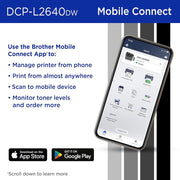 Brother DCP-L2640DW Monochrome Laser Printer with 26-Month Plan, HDMI & USB Cables