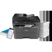 Brother DCP-L2640DW Monochrome Laser Printer with 26-Month Plan, HDMI & USB Cables