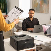 Brother HLL2460DW SOHO Laser Printer with 26-Month Plan, HDMI & USB Cables
